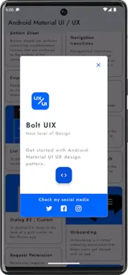 Android Material UI / UX android App screenshot 6